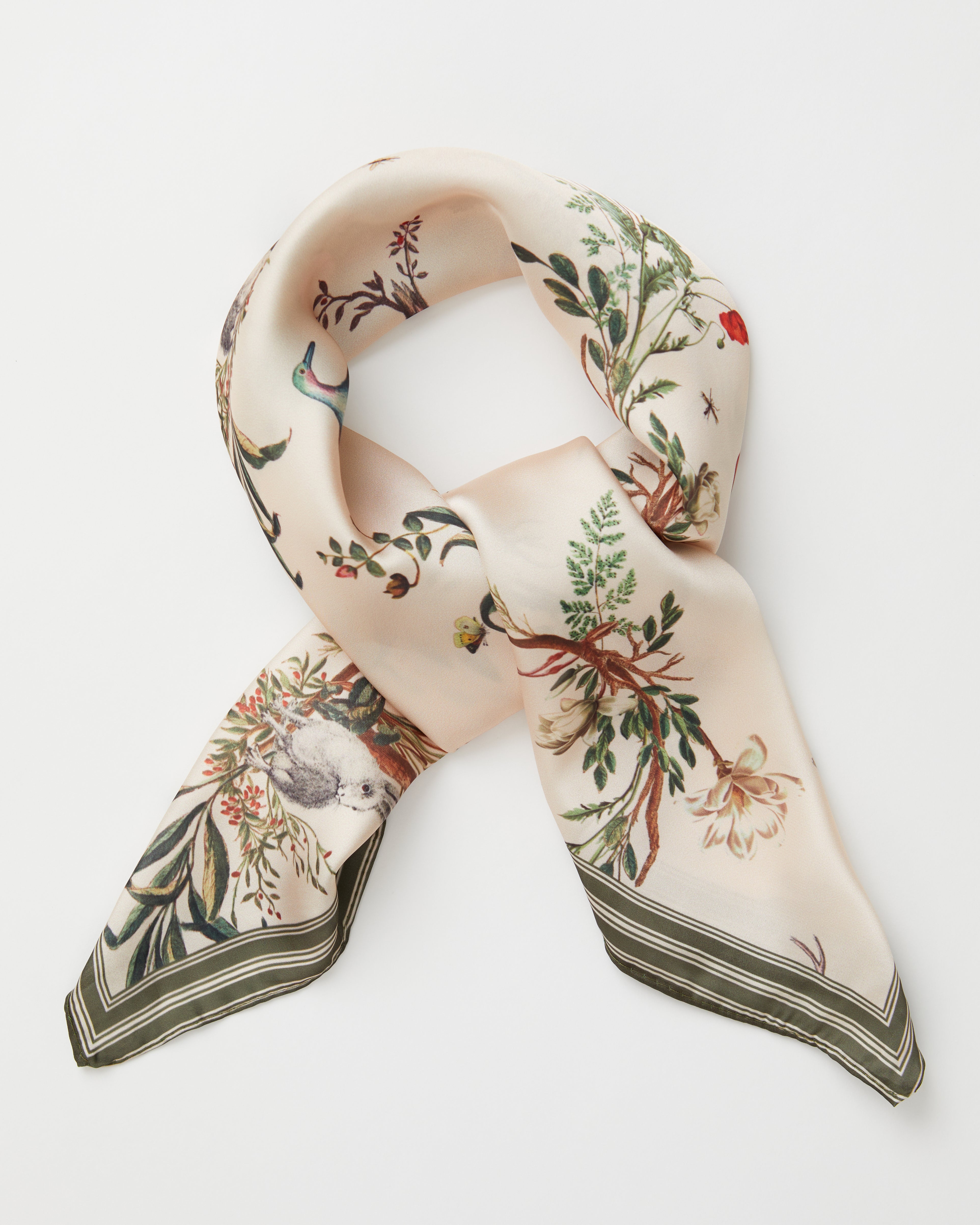 Tattoos Inspired By Vintage Botanical Gucci Scarves