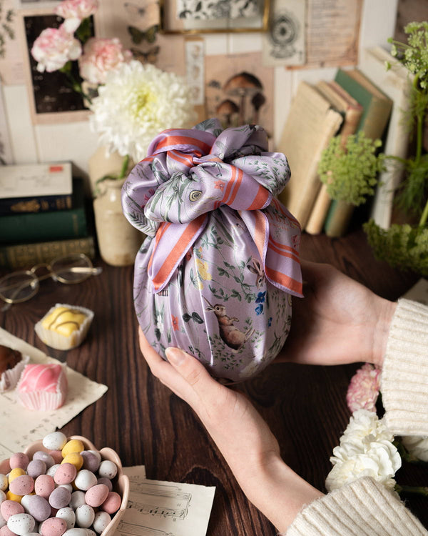 Silk Scarf Easter Egg Gift Wrap Tutorial | Thoughtful Easter Gifts That Last