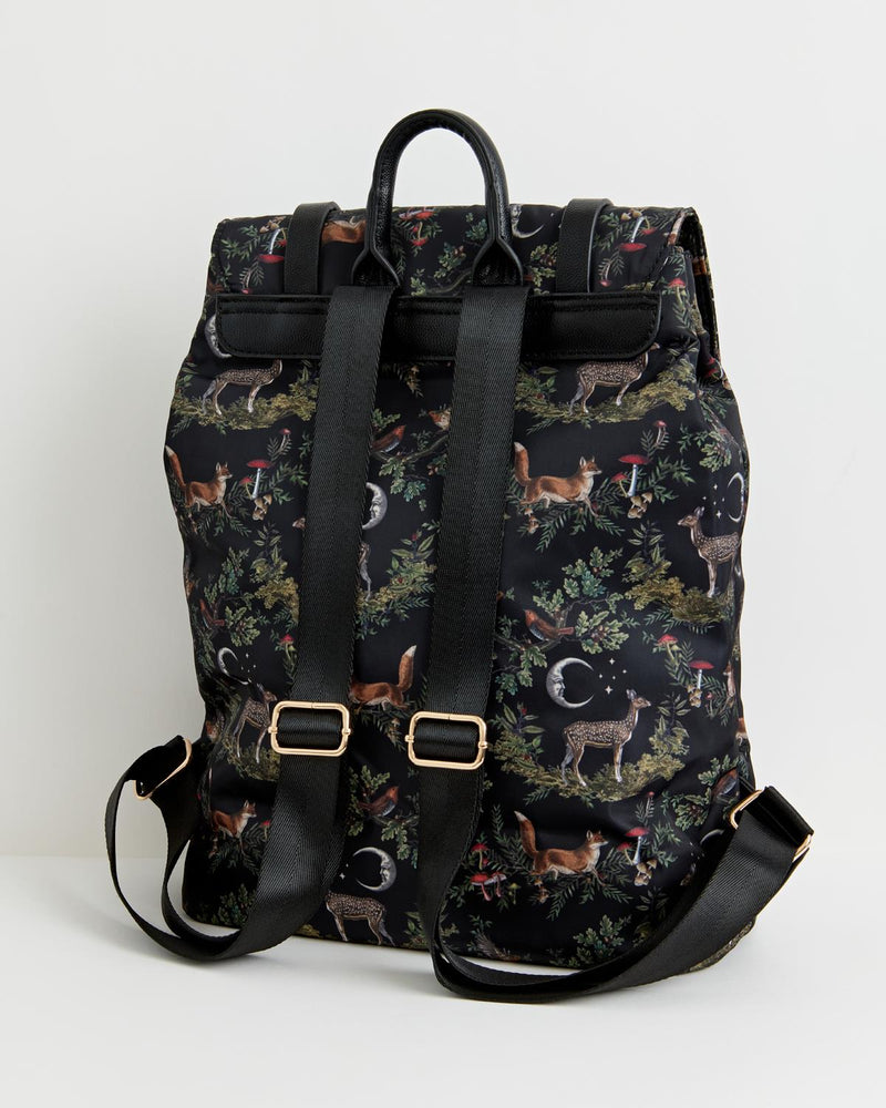 A Night's Tale Woodland Backpack - Midnight