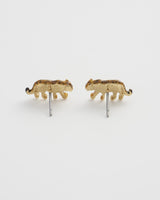 Leopard Stud Earrings