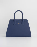 Catherine Rowe Pet Portraits Navy Medium Structured Tote