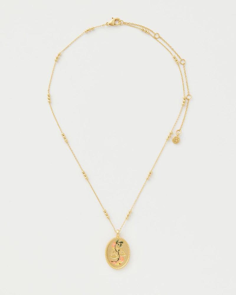 Libra Zodiac Necklace