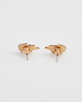 Cosy Hedgehog Charm Stud Earrings