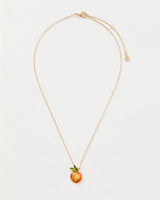 Enamel Apple Short Necklace