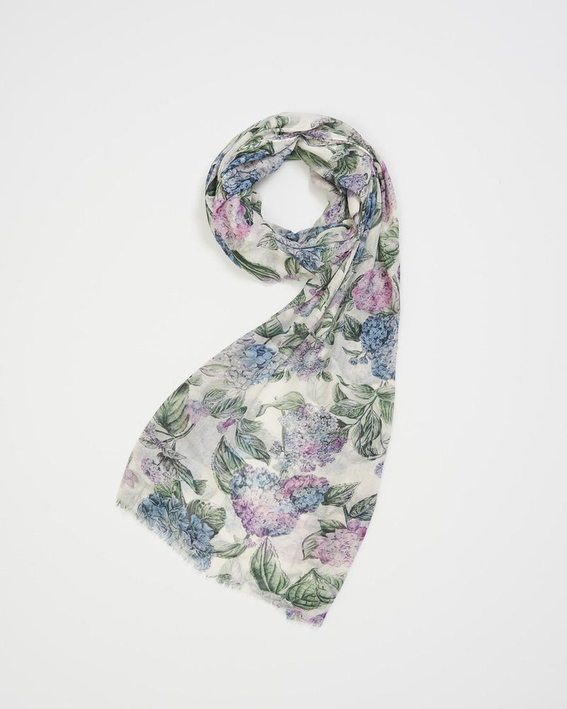 Hydrangea Light Weight Scarf