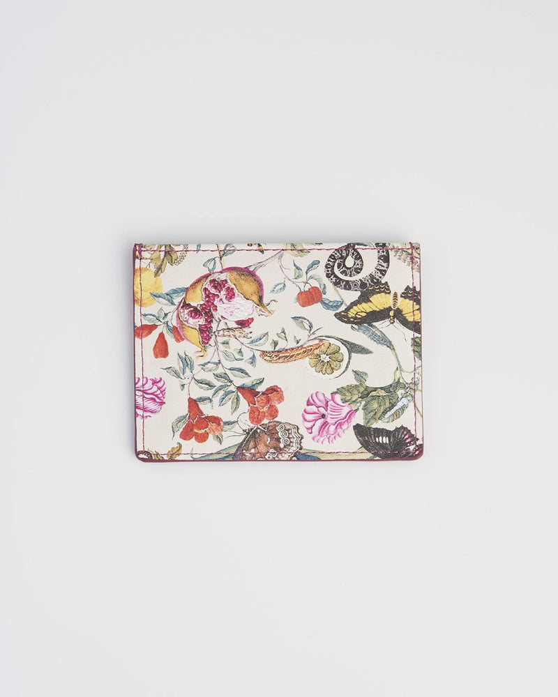 Floral Engravings Card Holder