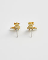 Enamel Fox Stud Earrings