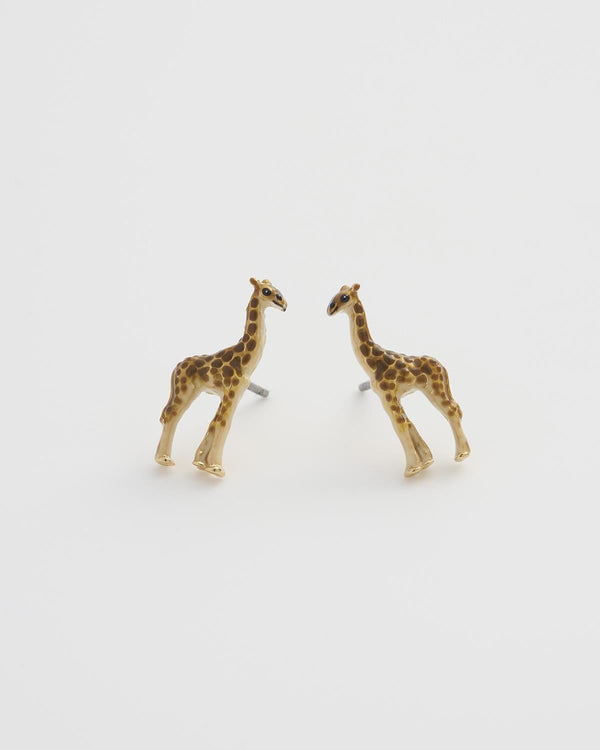 Giraffe Stud Earring