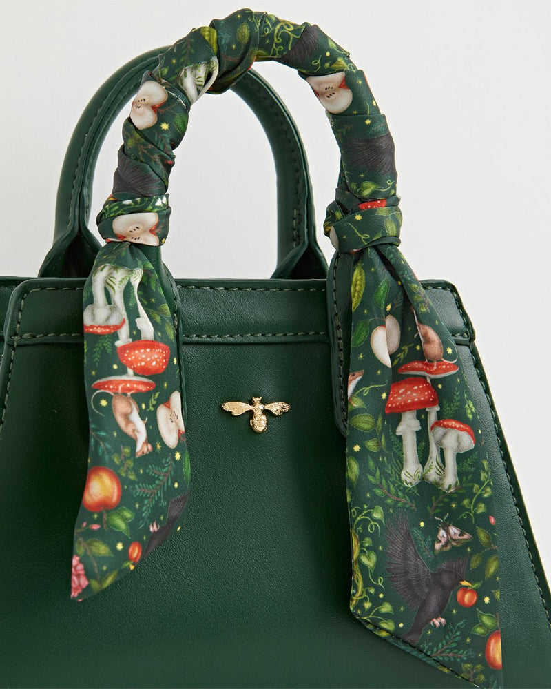 Catherine Rowe Into The Woods Small Tote - Green