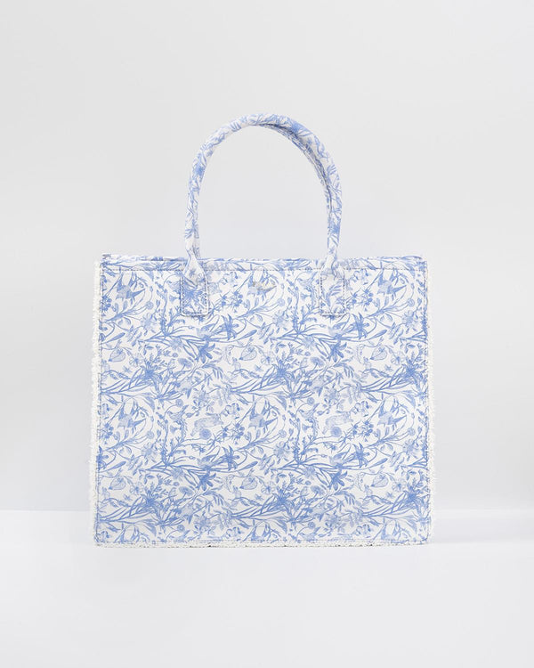 Bunny Blues Structured Tote