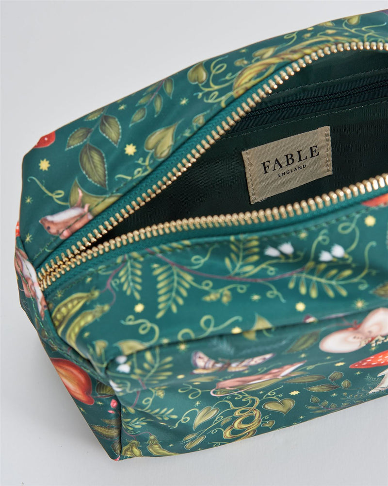 Catherine Rowe Into the Woods Travel Pouch - Green