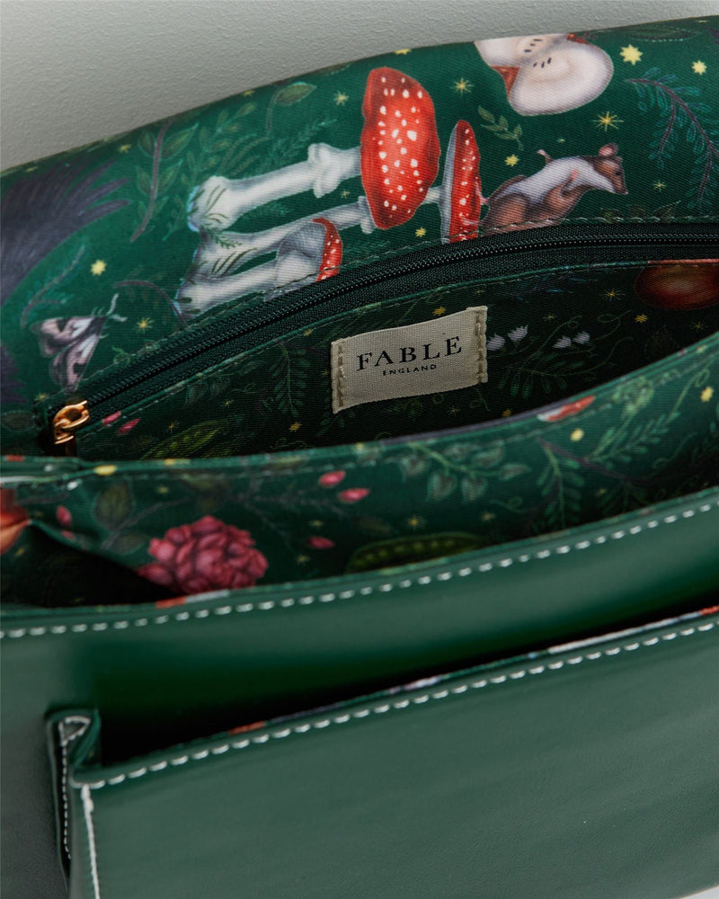 Catherine Rowe x Fable Into The Woods Satchel - Green